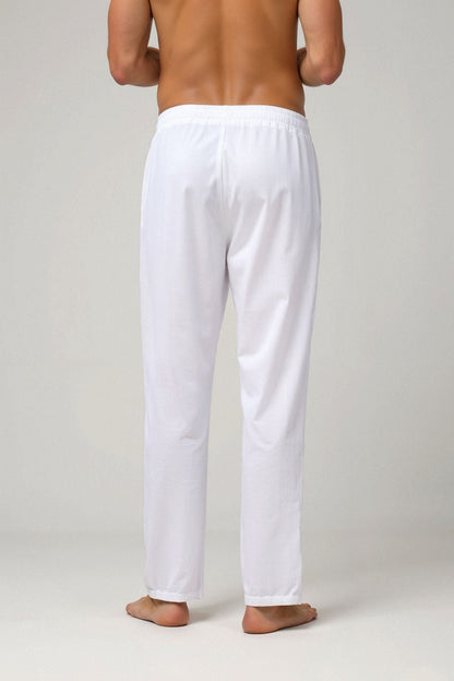 NOBA Cotton & Linen Blend Drawstring Pants